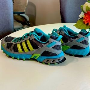 Adidas Womens Thrasher G48157 Gray Trail Running Shoes Sneakers Size 10 Hiking